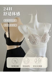 Tight Fit French Lace Bra for Small Bust - Comfort Lift Anti Sagging, Sexy Lace Back & Thin Strap Lingerie MOYISU Sexy Bras AB