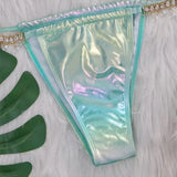 Diamond Rhinestones PU Faux Leather Bikini Female Swimsuit Women Swimwear Two-pieces Bikini Set Bather Bathing Suit Swim V5131