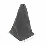 Car Gear Shift Knob Leather Gaiter Boot Cover Case Chrome Frame for Ford Focus 2 MK2 2005 2006 2007 2008 2009 2010 2011 2012