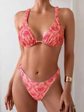 2026 Triangle Strappy Bikini Women Sexy Swimwear Female Brazilian Swimsuit Bathers Bathing Swimming Swim Suit Beachwear Summer