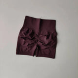 Women's sports shorts, Peach Hip Lifting , High Waist and Waist Tightening for Slimming, Running Training