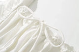 Bowknot White Summer Women's Dress Elegant Tank Beach Long Sundress Vestidos Sleeveless Holiday Chic Black Slim Maxi Dress 2025