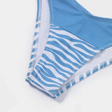 ZTVitality Print Patchwork Women Swimsuit Sexy Bikini 2022 New Arrival Straps Padded Bra Summer Beach Swimwear Brazilian Biquini