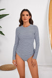 Long-sleeved Sunscreen Swimsuit European and American Split Surf Suit Cross-border Swimsuit Bikini Women's Bikini Wetsuit Set