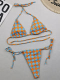 2025 Polka Dot Mini Micro String Bikini Women Swimsuit Female Bikinis Brazilian Swimwear Two Pieces Bikini Set Bathing Suit Swim