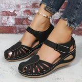 2026 New Women's Peep-Toe Ankle Strap Sandals Summer Block Heel Fashion Shoes