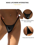 Lace Thong Panties for Women Sexy Sheer Mesh G String Low Rise Underwear Plus Size