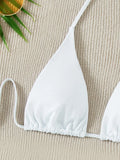 Sexy Three-piece Bikini Set Women Swimwear Swimsuit Triangle Halter Flower Print Skirt Beach Bikinis Set Bathing Suit 2026 New