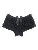 Women Panties Mid Waist Dance Gauze Underpants Cute Sweet Underwear Lady's Cake Layer Trunk Comfort Breathable Ballet Underwear