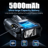 USB Rechargeable 4K Night Vision Binoculars Infrared