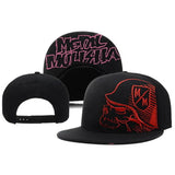 Unisex Skeleton Embroidery Baseball Cap Women Outdoor Sports Flat Hats Men Fashion Men Hip Hop Snapback Caps Sunscreen Hat