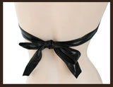 Women's Sexy Cosplay Lingerie Set Ruffle Baby Doll Teddy Outfit Bra an Pantie Nightie with Choker