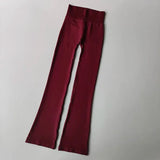 Autumn High-Waisted Women's Micro Yoga Fitness Pants Tight Fit Comfortable Outdoor Suitable Leggings with No Awkward Lines