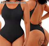 Phantasy Backless Shapewear Thong Bodysuits Sexy Women's Clothing Casual Tops Seamless Bodycon for Women Seamless Bodysuit