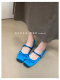 New Ballet Flats Women Bowknot Loafers Ladies Shallow Daily Shoes Comfort Woman Flattie Slip on Shoes