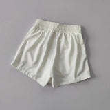 Women's Summer Sports Fitness Short Quick Dry Loose Anti Glare with Pocket Style New Pants