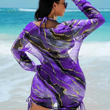 2026 Large Plus Size Bikini High Waist Swimsuit Women With Tops 3 Pieces Swimwear Female Bathers Bathing Swimming Swim Suit  4XL