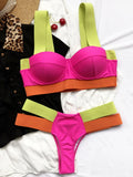 Leopard High Waist Bikini Push Up Bra Cup Bikinis 2026 Women Swimsuit Female Swimwear Two Piece Bikini Set High Cut Bathing Suit