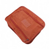 Portable Shoe Bags Travel Holds Multifunction Folding Storage Handbag High Capacity Mini Solid Color Shoe Pouch Organizer