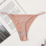 4Pcs/Set Women G-String Thongs Seamless Panties Sexy Lingerie Low Rise Female G-String High Cut Pantys Underwear
