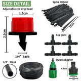 Micro Drip Irrigation System Portable Automatic Watering Kit