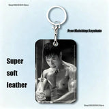 B-Byung H-Hun Lee Cartoon Card Keychain Anime Fashion Pendant Bag ID Door Card Case Bus Card Cute Adult