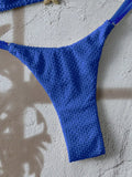 Sexy Metal Starfish Bikini Set Women Yellow Blue Push Up Bra Thong Swimsuit 2026 Summer Bathig Suit Bandage Holiday Swimwear