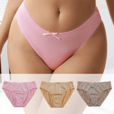 Panties Bikini for Women Seamless Underwear For Women Sexy Hipster Panties Breathable Bikin Pack of Panties for Women Random