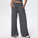 Women's Seamless Yoga Pants Sports Fitness Gym High Waist Hip Lifting Training Straight Leg Pants Running Workout Pants