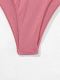 Sexy Bandeau Bikinis 2025 Women Brazilian Swimwear Female Swimsuit Two Pieces Bikini Set Bather Bathing Suits Girls Beach Wear