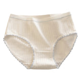 2026 Sweat Sports Thongs Womens Cotton Sweat Hipster Stretch Breathable Underpants Women Bikinis Panties трусы женские 부부생활 속옷