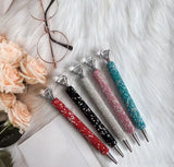 Diamond-Studded Crystal Ballpoint Pen - Creative Office & Student Stationery, High-End Aesthetic Gift for Gifting