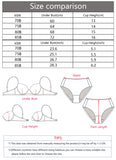 Women's sexy embroidered lace lingerie with steel rims adjustable shoulder straps breathable and comfortable fit bra B6084