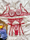 Women's Sexys Lingerie Woman Senxual Bra and Panty Set Romantic Lingeries Set for Woman Hot Lingeries Sets Sexy Outfit Thong