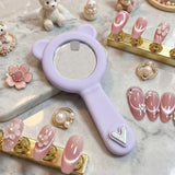 Portable Ring Shape Cat Eye Nail Magnet Single Hollow Ring Magnet Nail Salon Decor Tool For Beginner Nail Tech