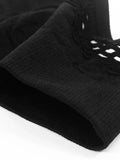 1pcs Mid Waist Sexy Women's Panties Hollow Out Breathable Comfortable Female Underwear Lingerie Solid Fishnet Ladies Briefs