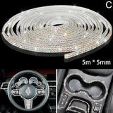 Car Decorative Stickers Auto Crystal Artificial Diamond Girls Car Decoration Accessories Auto Interior Cover  Waterproof amagi