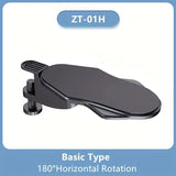1pc Adjustable Ergonomic Arm Rest - Foldable Desk Extension with Rotating Wrist Pad for Home & Office Comfort Wrist Rest Support
