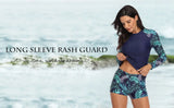 Women's Long Sleeve Rashguard Swimsuit One Piece pro Sports 2025 Femme Swimwear Boyleg Knee-Length Surf Beach Wear Bathing Suit
