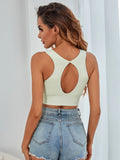 Sports bra for women shock resistant running gym high-strength bra one-piece bare back beautiful yoga vest M049