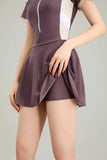 New Swimsuit for Women, Slightly Overweight, Plus Size Jumpsuit Style, Conservative and Slimming, Hot Spring Swimsuit Wholesale