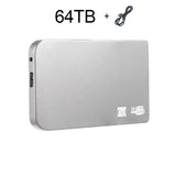 High-speed SSD 256TB USB 3.0 Enclosure Mobile Hard Drive Cases for SSD External Storage HDD Box With USB Cable ABS Tools