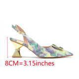 doershow hot selling Italian Shoes And Bag Sets For Evening Party With Stones Italian Leather Handbags Match Bags!  HWS1-8