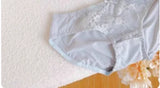 Summer Strapless Lace Bralette Beachwear Teen Girl Light Support Breathable Wirefree Foldable Comfort AU Student Bra Set MOYISU