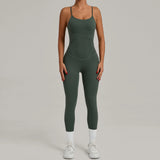 Padded One-Piece Yoga Clothes Sportswear Women's Gym Push Up Workout Clothes Fitness Sports Fitness Wear Yoga Jumpsuit