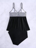 2026 Large Plus Size Swimsuit Women 2 Pieces Strappy Beach Dress Swimwear Female Bathers Bathing Swimming Swim Suit Beachwear