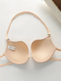 Sexy Lingerie multi-color hollow neck hanging women's underwear 3/4 cup gathering pull up bra party women's underwear J2943