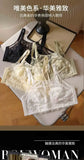 MOYISU Grande Taille Ultra Thin Bra Sheer Lingerie High Bust Anti Sagging Support Push Up Sexy Summer Bralette Large Cup Women