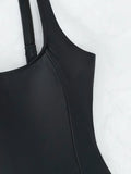 S - XXL Sexy Criss Cross Backless Women Swimwear One Piece Swimsuit Female High Leg Cut Monokini Bather Bathing Suit Swim Lady