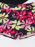 2026 Printed Floral Tankini Swimsuit Women 2 Pieces Halter Swimwear Female Bathers Bathing Swimming Swim Suit Beachwear XL